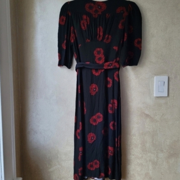 ROUJE ROSALIE WRAP FLORAL DRESS - Picture 5 of 7